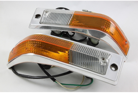 Clignotants Avant USA Spec Pour Porsche 911 (1969-1972) - Paire Complète Bosch - Occasion